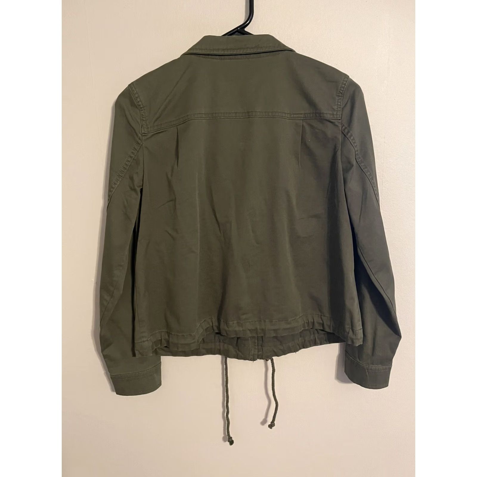 Banana Republic Banana Republic Jacket Adult XSmall Olive Green Standard Collar Flight 494446 Unisex Size US XS / EU 42 / 0 - 4 Thumbnail