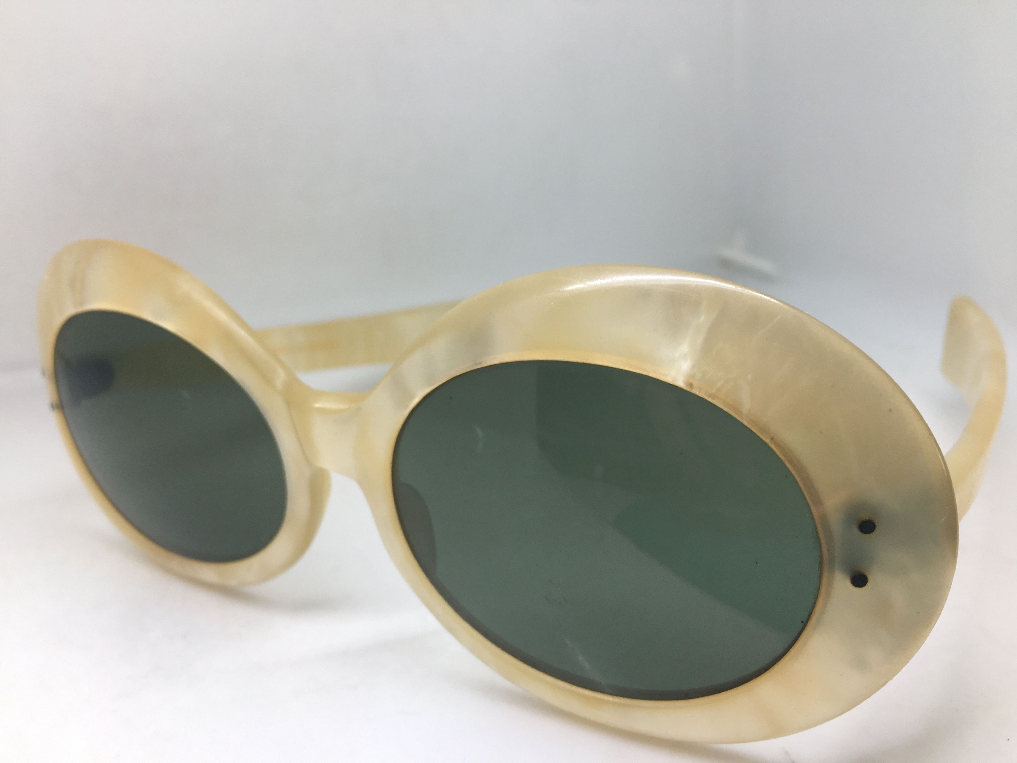 Vintage vintage Handmade JACKIE O COUTURE Sunglasses Frame France Size ONE SIZE - 3 Thumbnail