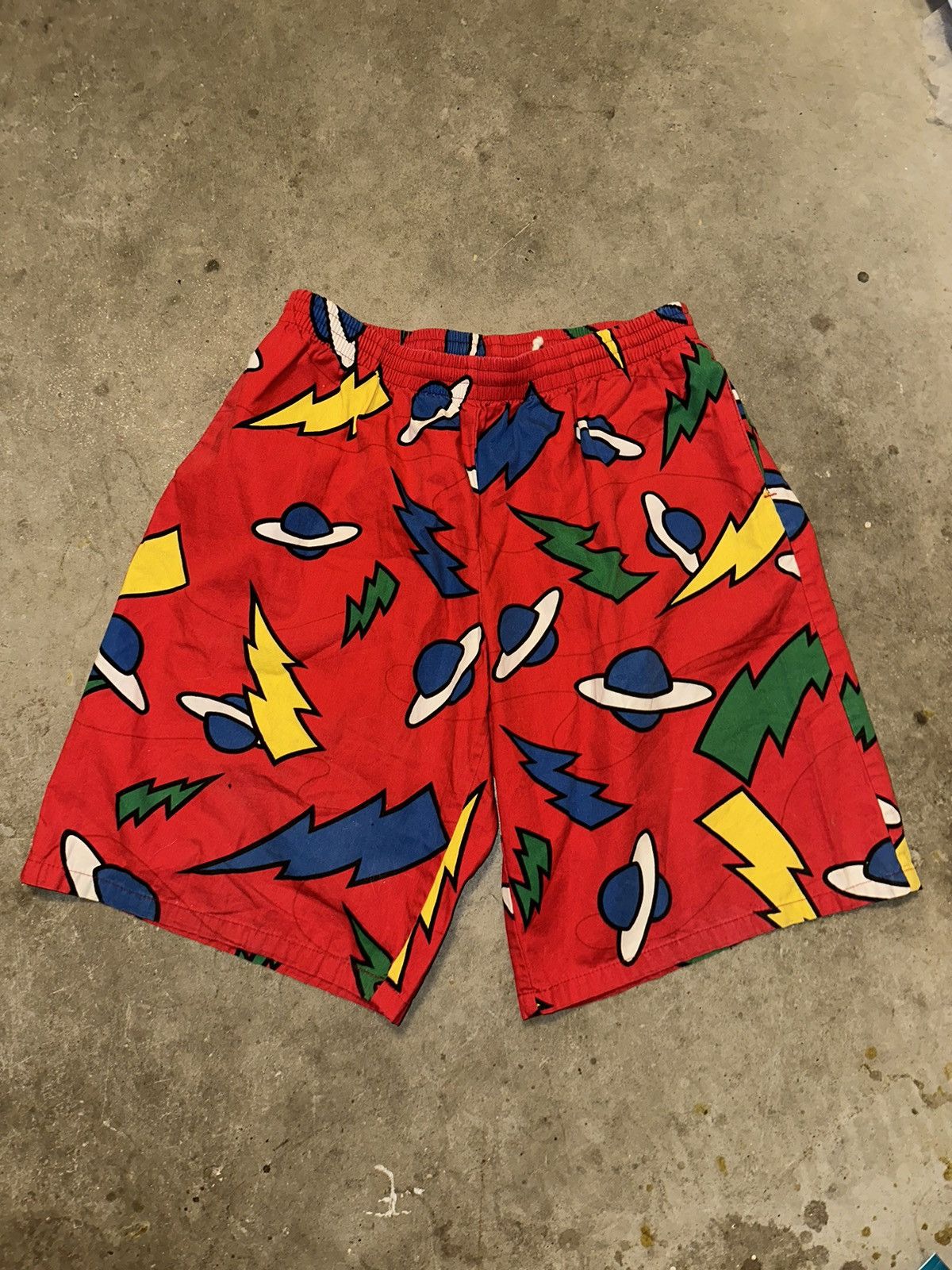 Vintage Vintage Crazy Shirts Boogie Baggies Shorts Hawaii AOP Grail Size US 32 / EU 48 - 1 Thumbnail