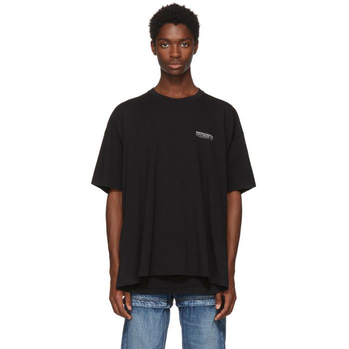 Balenciaga RARE Early Demna FW18 Speedhunters Double Hem/Layer T-Shirt Size US M / EU 48-50 / 2 - 5 Thumbnail