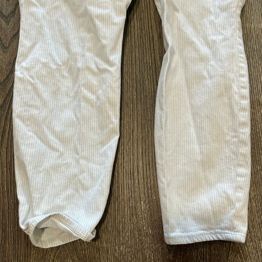 Gap Gap Denim Legging Jeans High Rise Pinstripe Blue Size 31R Size 31" - 9 Thumbnail