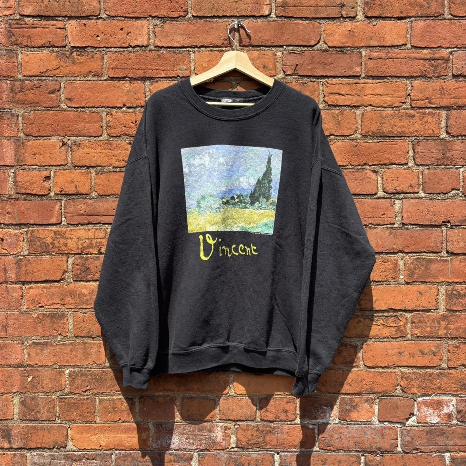Urban Outfitters Vincent Van Gogh crewneck sweatshirt 00s fits L/XL Size US M / EU 48-50 / 2 - 1 Thumbnail
