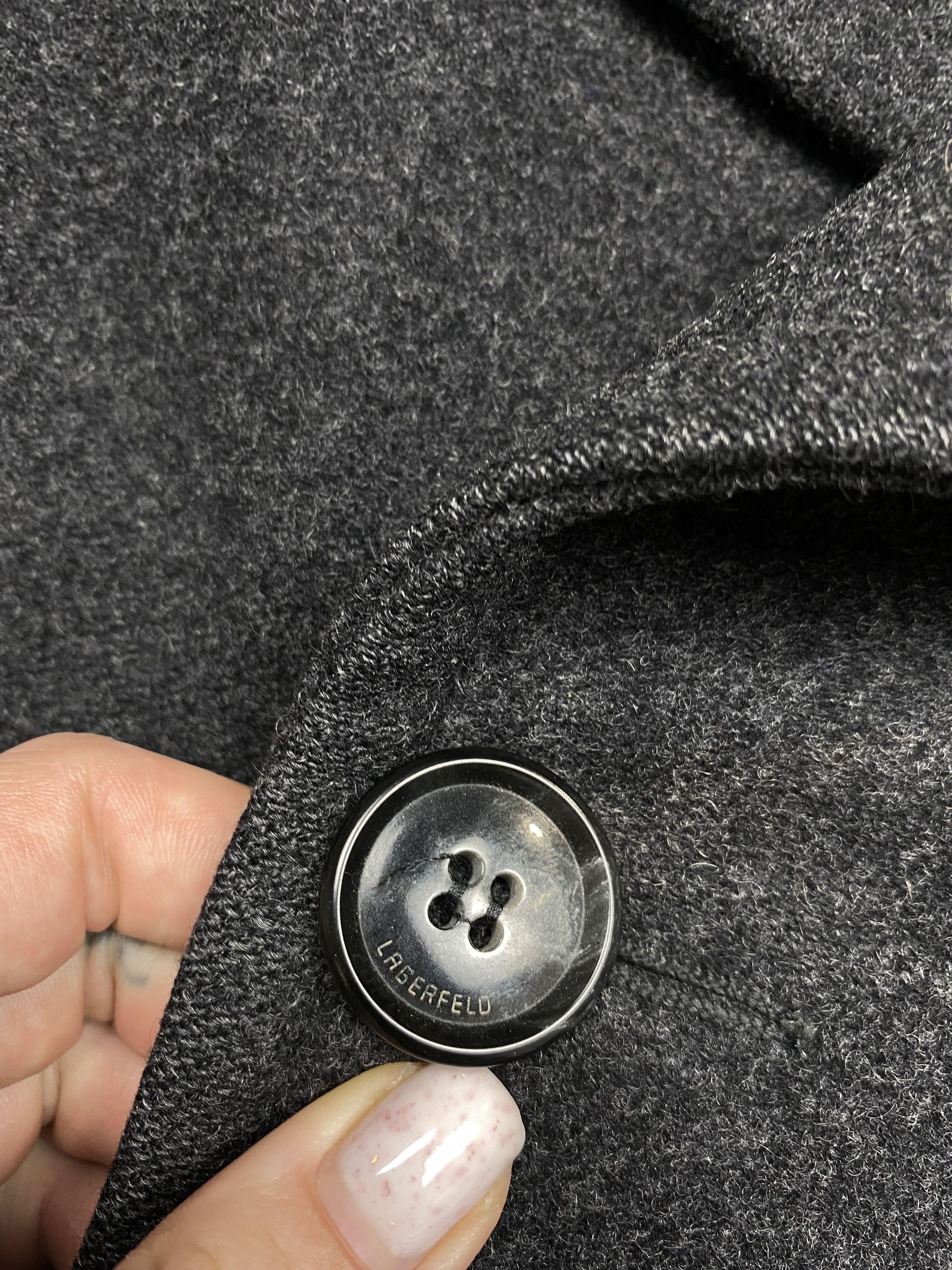 Karl Lagerfeld Karl Lagerfeld Vintage Mens Coat Y2K Size US M / EU 48-50 / 2 - 6 Thumbnail