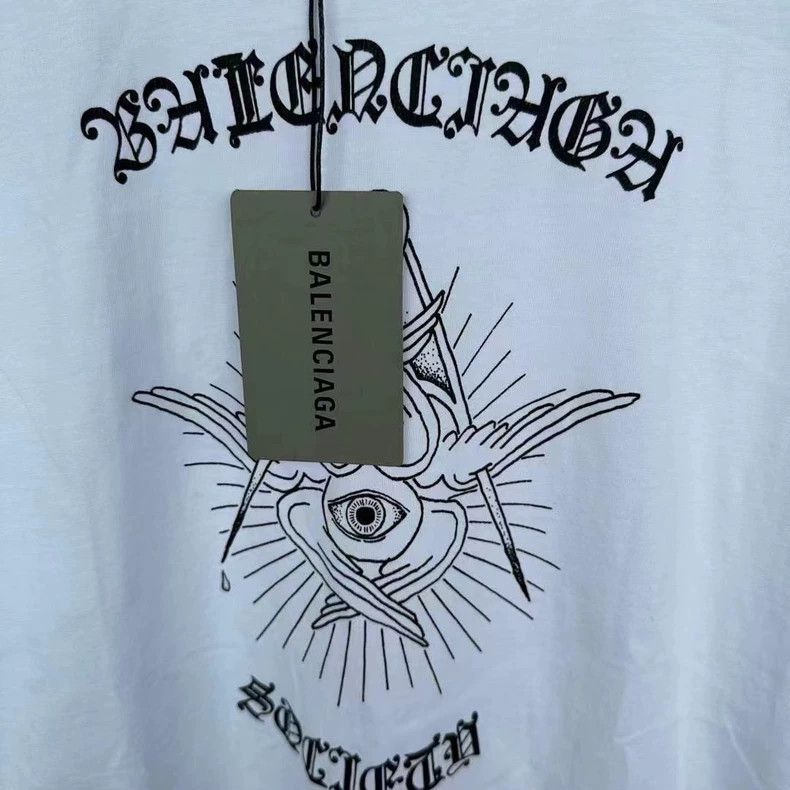 Balenciaga Balenciaga Devil's Eye Short Sleeve 2505-Nextarrow Size US M / EU 48-50 / 2 - 3 Thumbnail