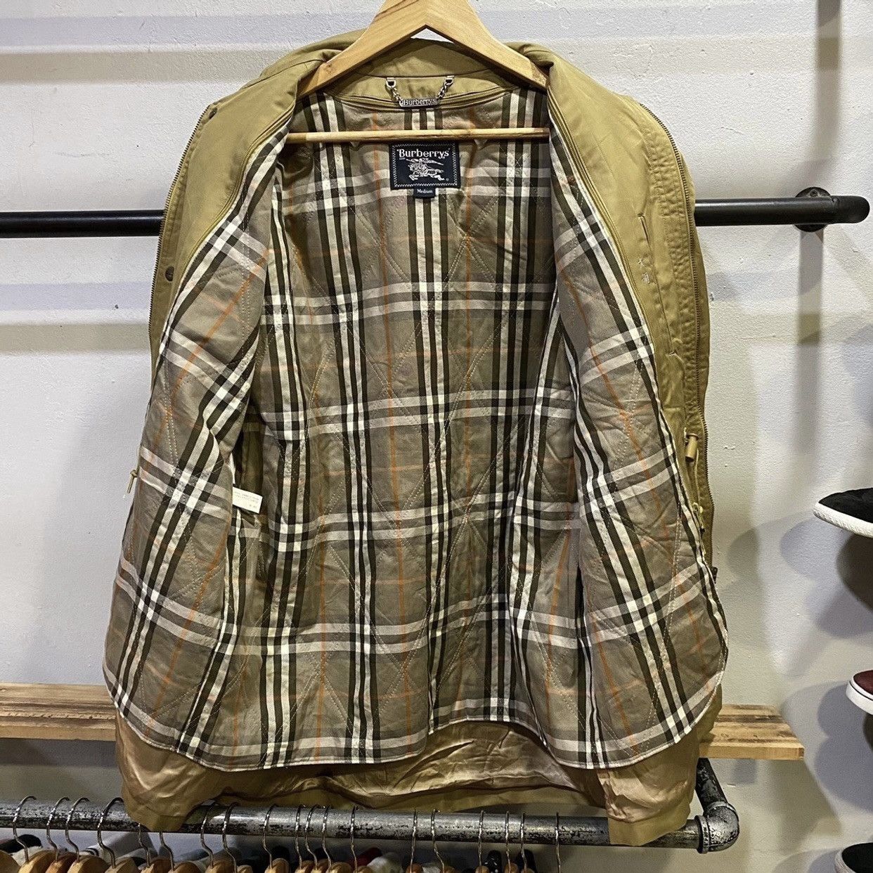 Burberry × Burberry Prorsum VINTAGE 90s‼️ Burberrys Hunting Jackets Size US M / EU 48-50 / 2 - 3 Thumbnail