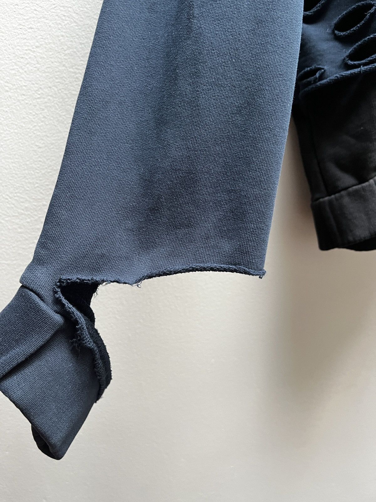 Drop Dead Drop Dead Layered Distressed Hoodie (unisex) Size US S / EU 44-46 / 1 - 11 Thumbnail