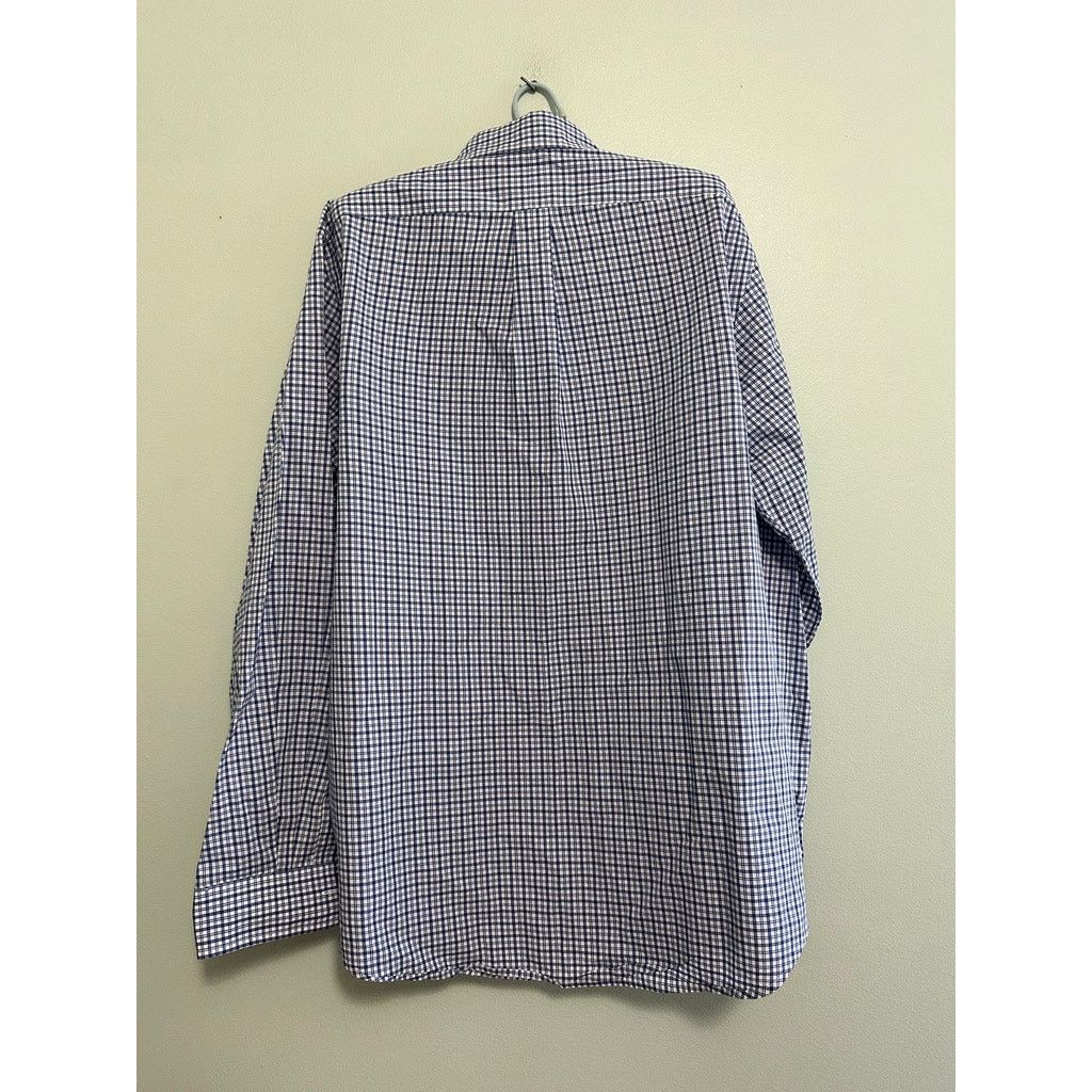 Ralph Lauren Ralph Lauren blue plaid button down size L Size US L / EU 52-54 / 3 - 3 Thumbnail