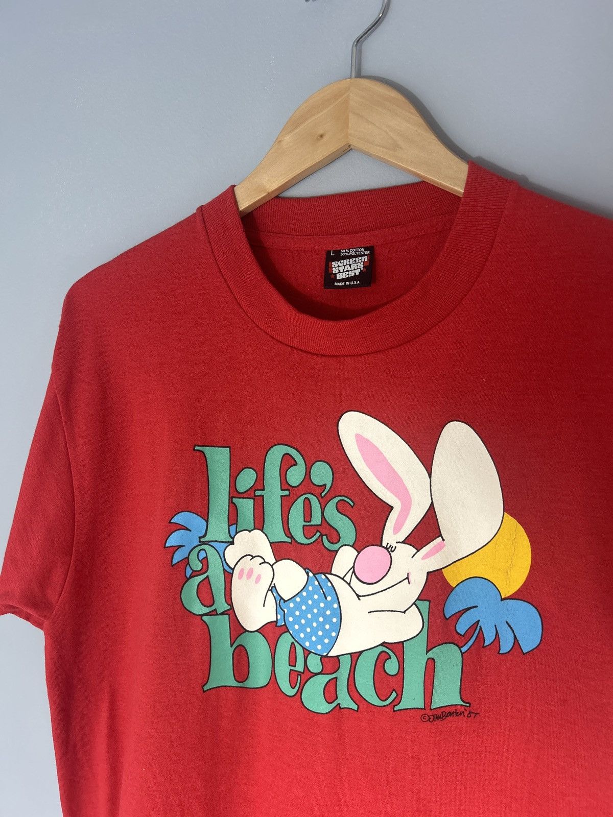 Other Vintage 1987 Life’s A Beach Tee Size US L / EU 52-54 / 3 - 1 Thumbnail