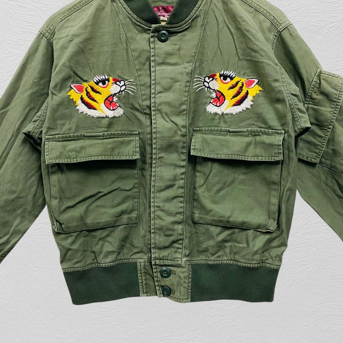 Avirex Vintage avirex tiger bomber jacket Size US M / EU 48-50 / 2 - 3 Thumbnail