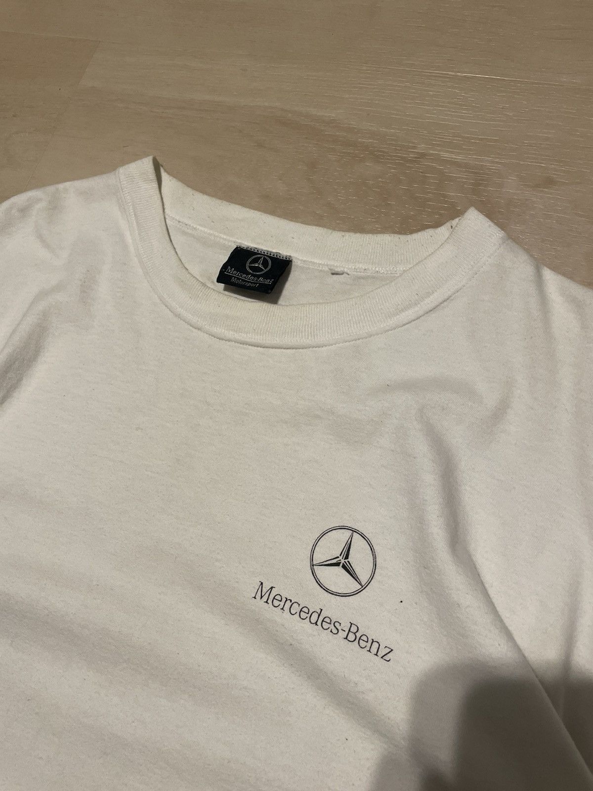 Mercedes-Benz Vintage Mercedes-Benz double sided T-shirt Size US XL / EU 56 / 4 - 6 Thumbnail