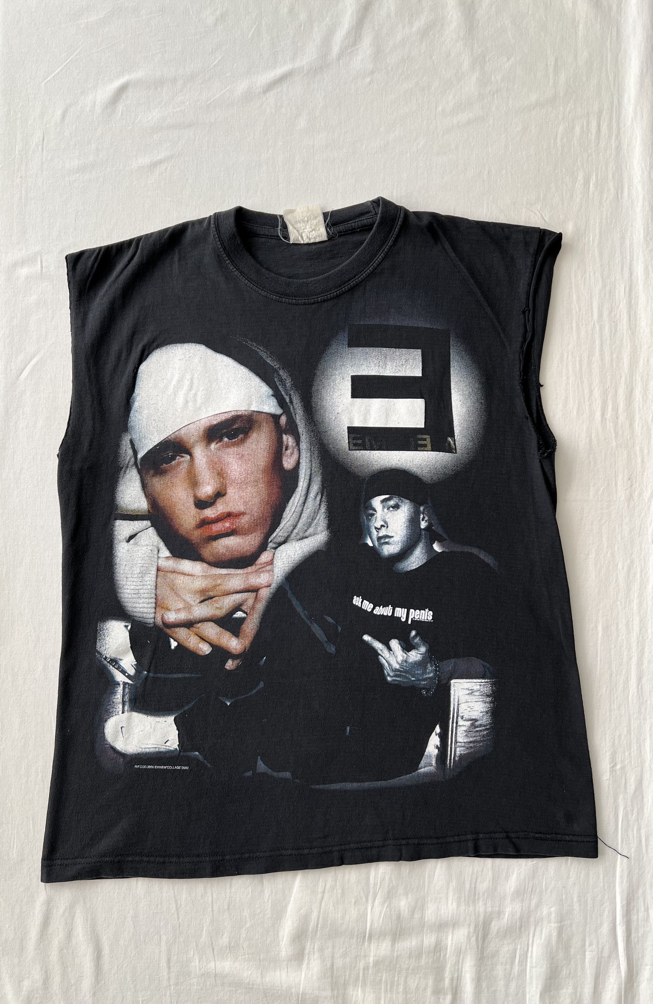Shady Records D12 ロゴ スウェット 2XL ヴィンテージ　古着 Vintage Eminem D12 Jersey Vintage 2000 L D12 Shady Records Eminem