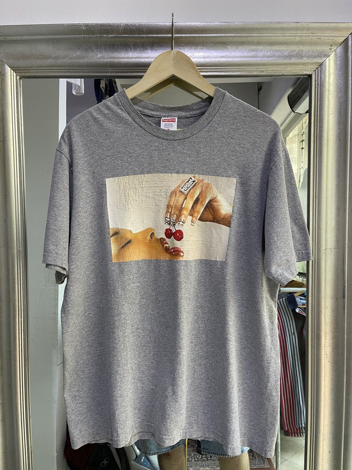 Supreme Cherry Tee | Grailed