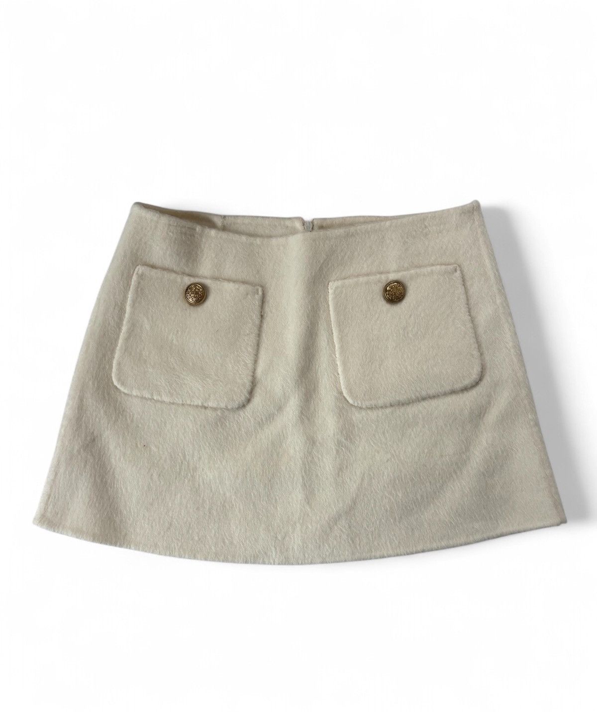 LoveShackFancy LoveShackFrancy Wool Cashmere Suit Blazer Skirt Size XS / US 0-2 / IT 36-38 - 8 Thumbnail