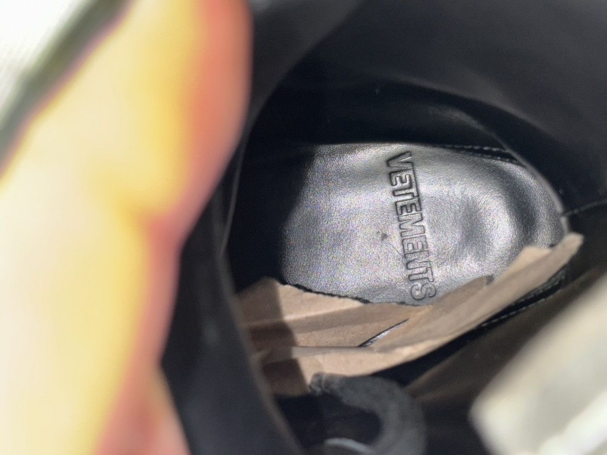Vetements Vetements Combat Leather Boots Size US 8 / IT 38 - 10 Thumbnail