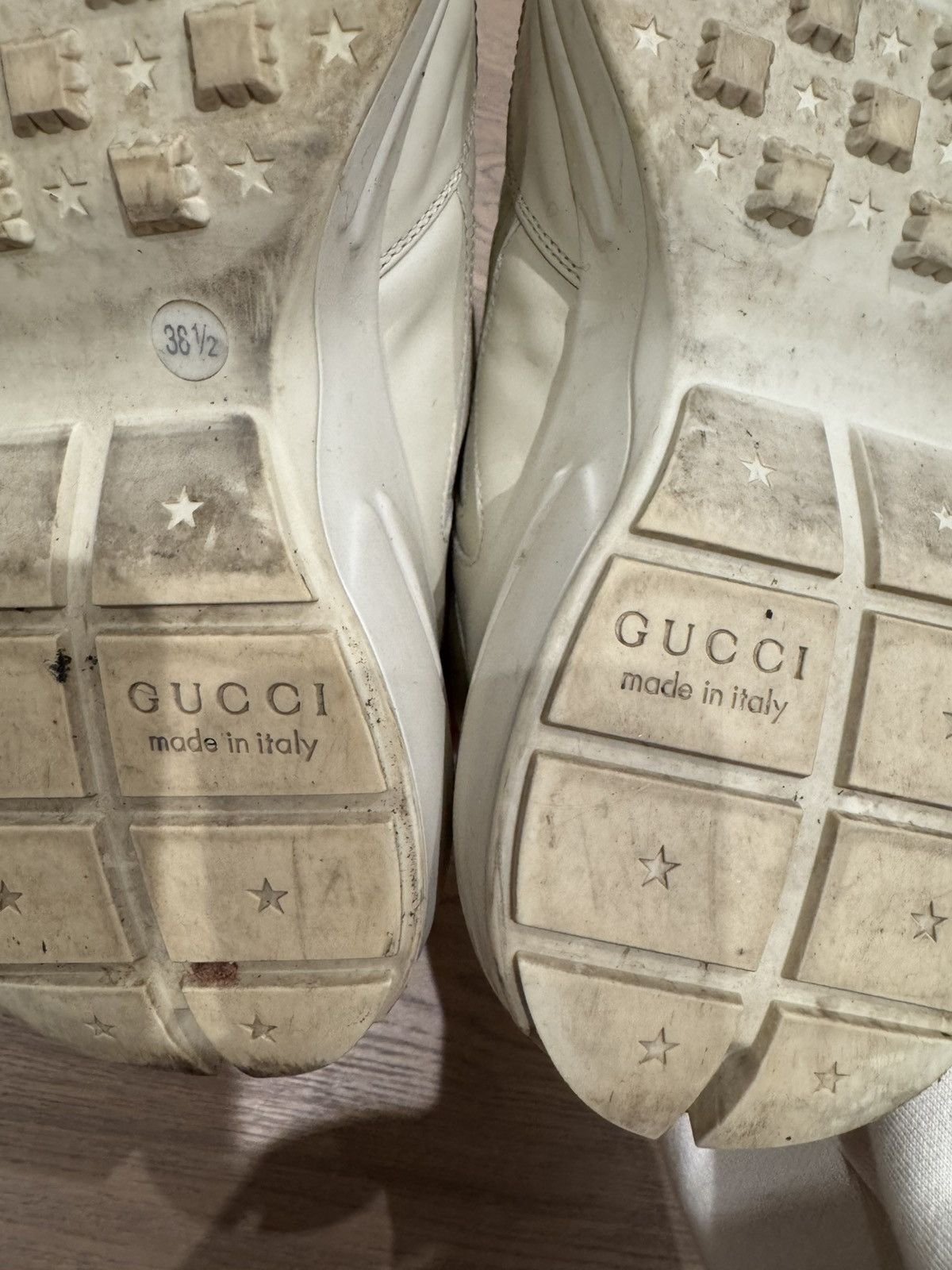 Gucci RARE Gucci Rhyton Interlocking Disk Sneaker Size US 7.5 / IT 37.5 - 5 Thumbnail