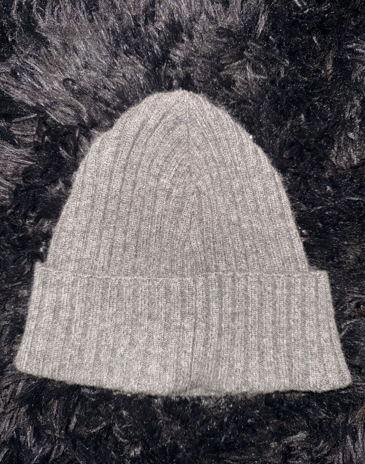 Chrome Hearts Grey Chrome Hearts Cashmere Plus Patch Beanie Size ONE SIZE - 2 Thumbnail