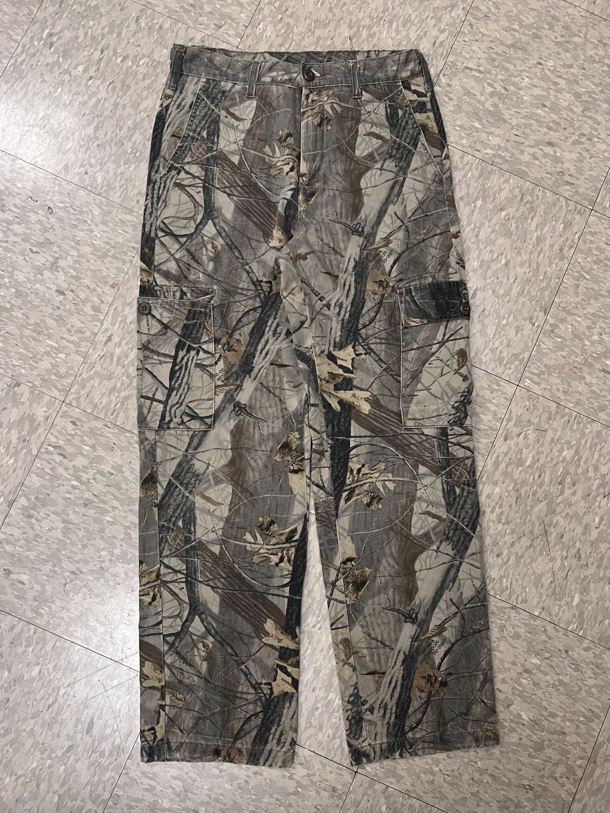 Vintage Realtree Hardwoods Camo Cargos Size US 30 / EU 46 - 3 Thumbnail