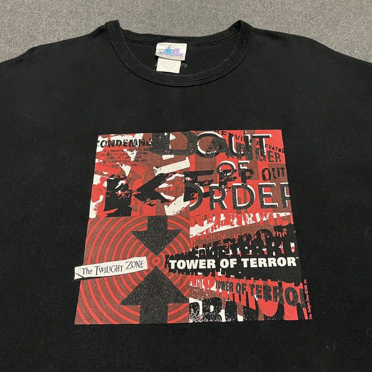 Disney Vintage Disney The Twilight Zone Tower Of Terror T-shirt Size US XXL / EU 58 / 5 - 2 Thumbnail