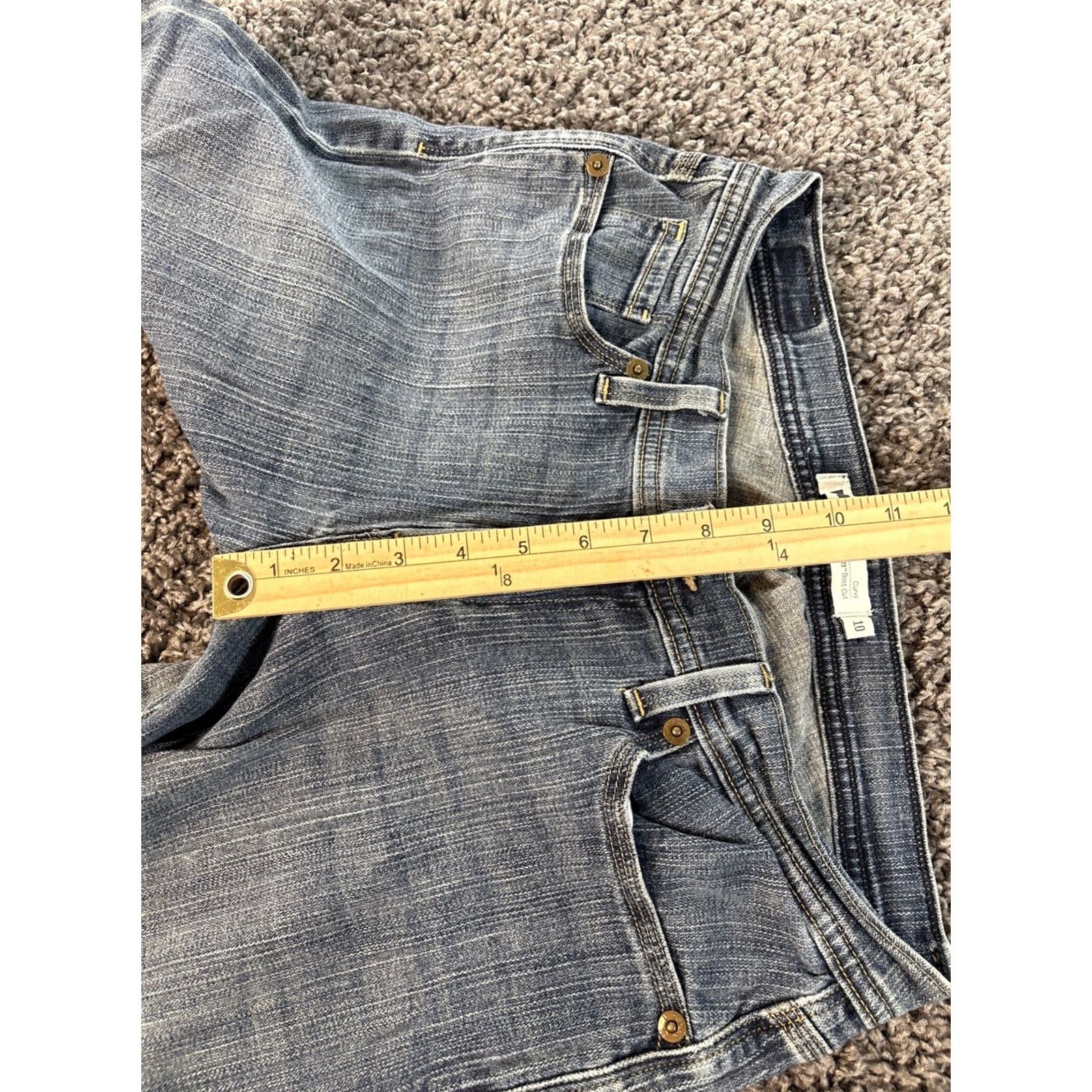 Levi's VINTAGE Levi’s 529 Jeans Bootcut Women 30x29 Slim Low Rise Denim Blue 5-Pocket Levi’s 500 Series Womens Boys Girls Mens Size 30" / US 8 / IT 44 - 5 Thumbnail
