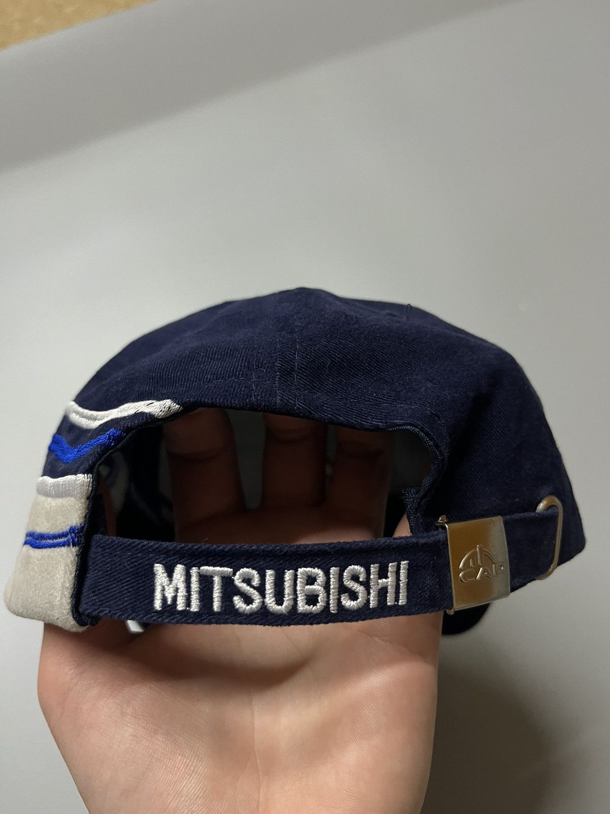 Japanese Brand × Vintage Mitsubishi Vintage Japan Style Y2K Drill Cap With Fire Size ONE SIZE - 5 Thumbnail