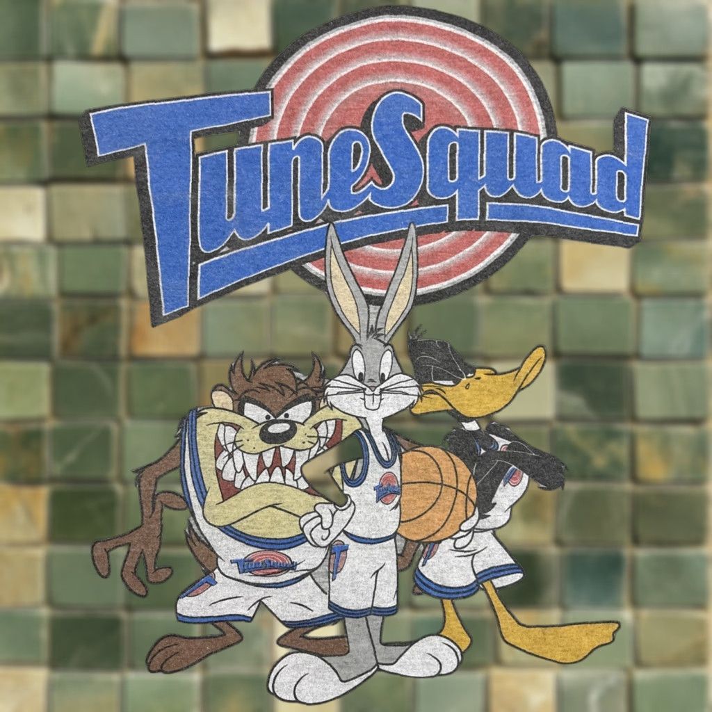 Jordan Brand Tune Squad Shirt Mens XL Gray Short Sleeve Space Jam Jordan T-Shirt Size US XL / EU 56 / 4 - 1 Thumbnail