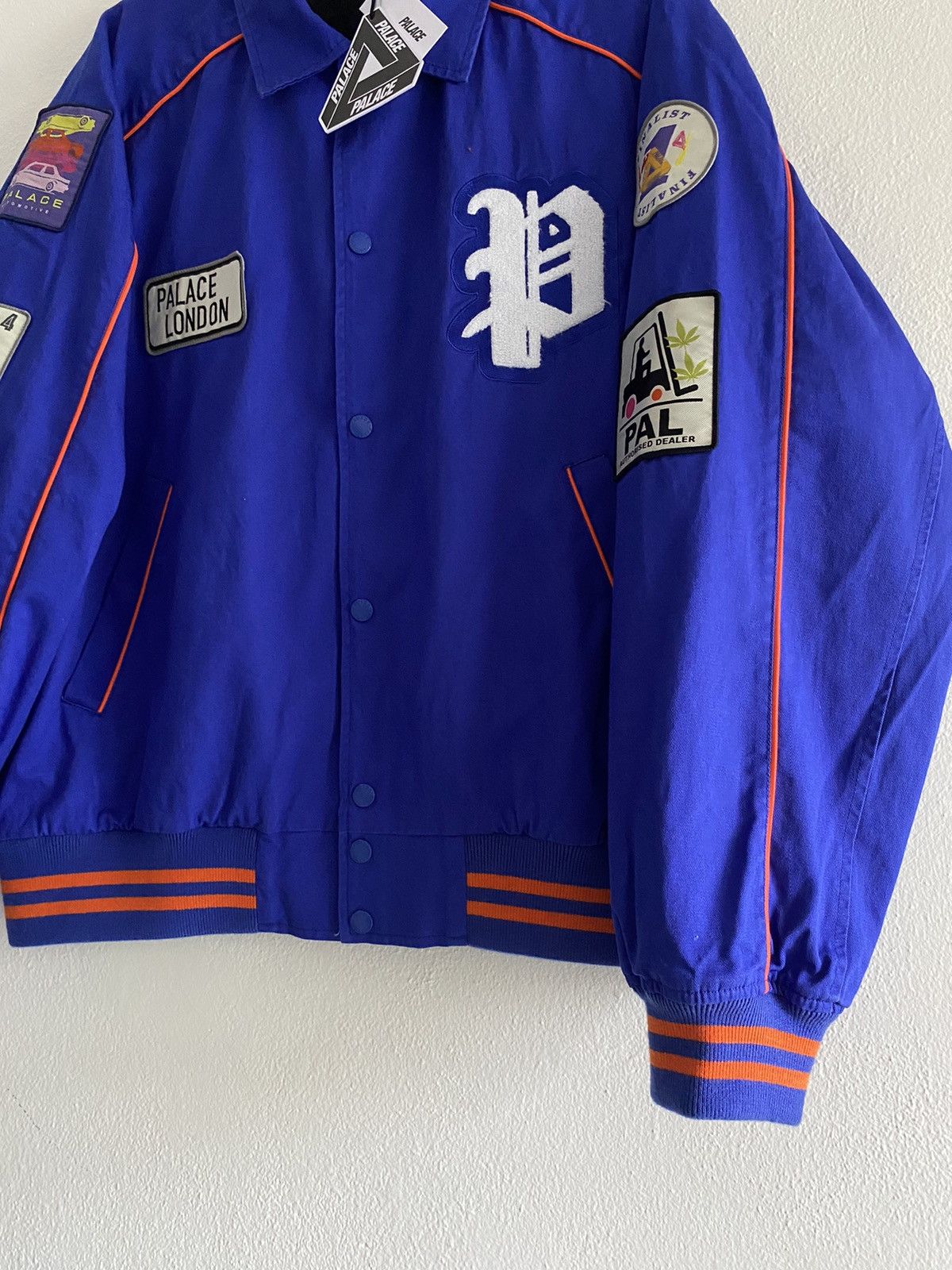 Palace Palace Patches Bomber – Summer ’22, Royal Blue Size US L / EU 52-54 / 3 - 7 Thumbnail