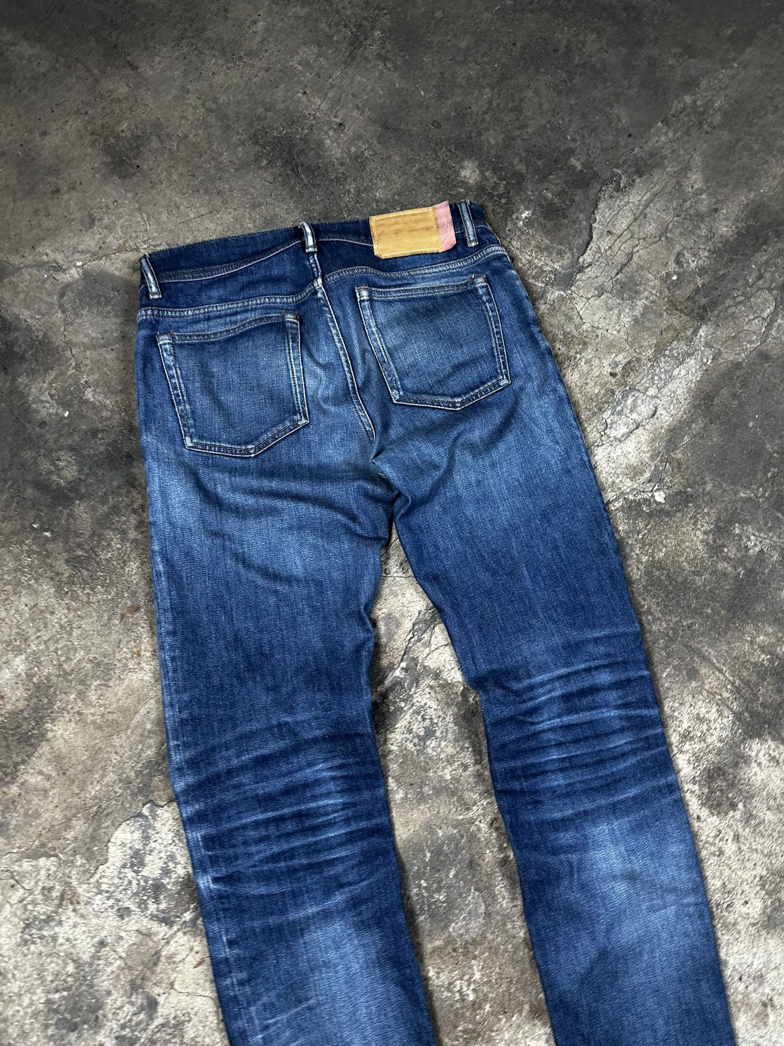 Acne Studios Acne Studios Bla Konst Faded Washed Slim Skinny Jeans Size US 31 - 5 Thumbnail