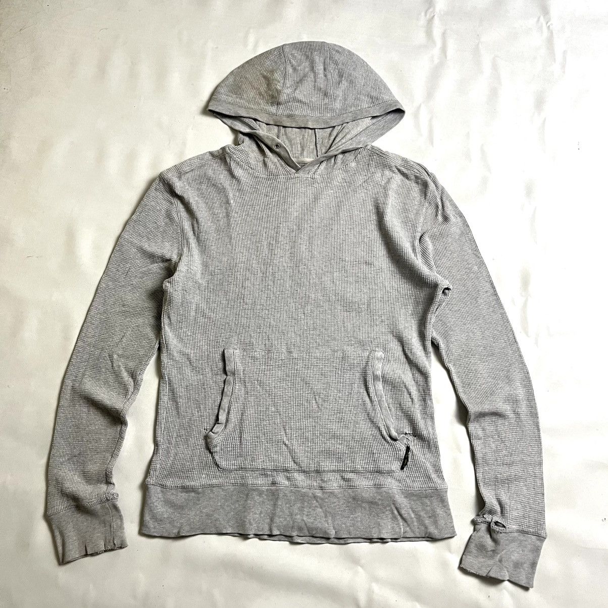 Stussy 🔥RARE🔥00s Stussy Thrashed hoodie Gray Size US S / EU 44-46 / 1 - 4 Thumbnail
