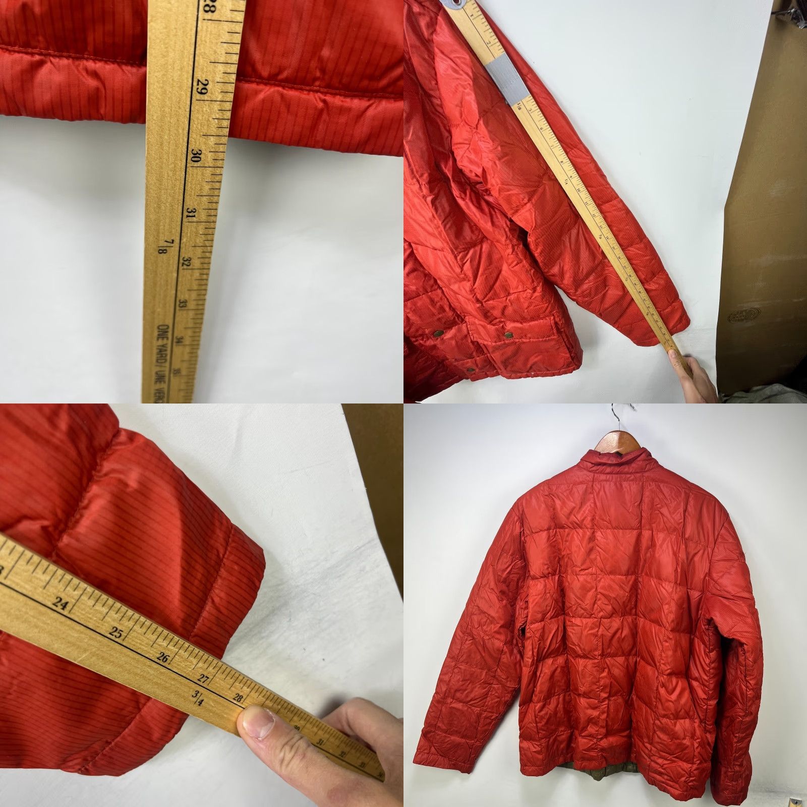 Eddie Bauer VINTAGE Eddie Bauer Puffer Jacket Large Men Goose Down Nylon Orange 90s Streetwear Down Insulation Casual Winter Jacket Size US L / EU 52-54 / 3 - 8 Thumbnail