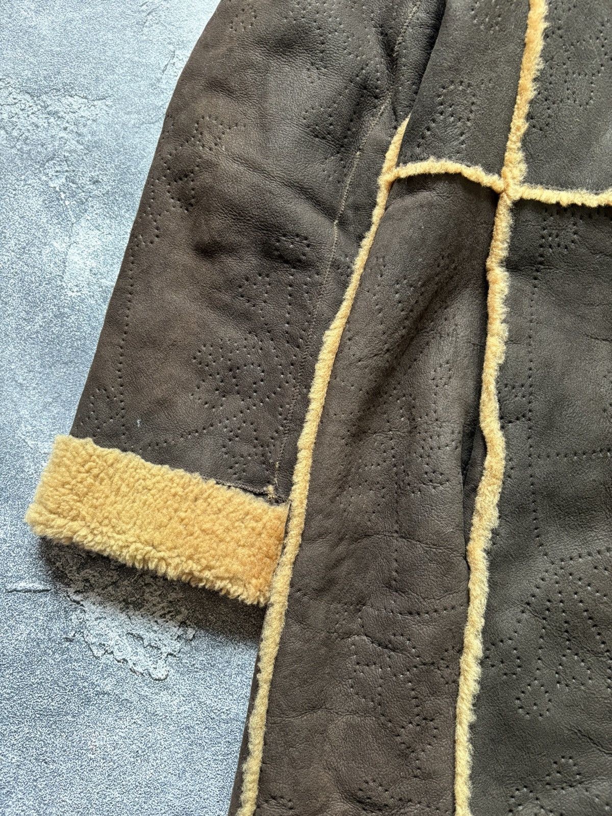 Escada Vintage Escada Luxury Shearling Lambskin Leather Coat Jacket Size M / US 6-8 / IT 42-44 - 6 Thumbnail