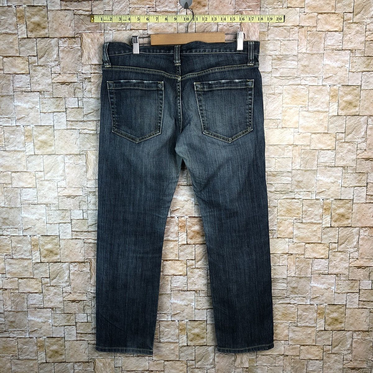 Uniqlo Uniqlo vintage Blue Denim Pants #7581 Size US 33 - 13 Thumbnail