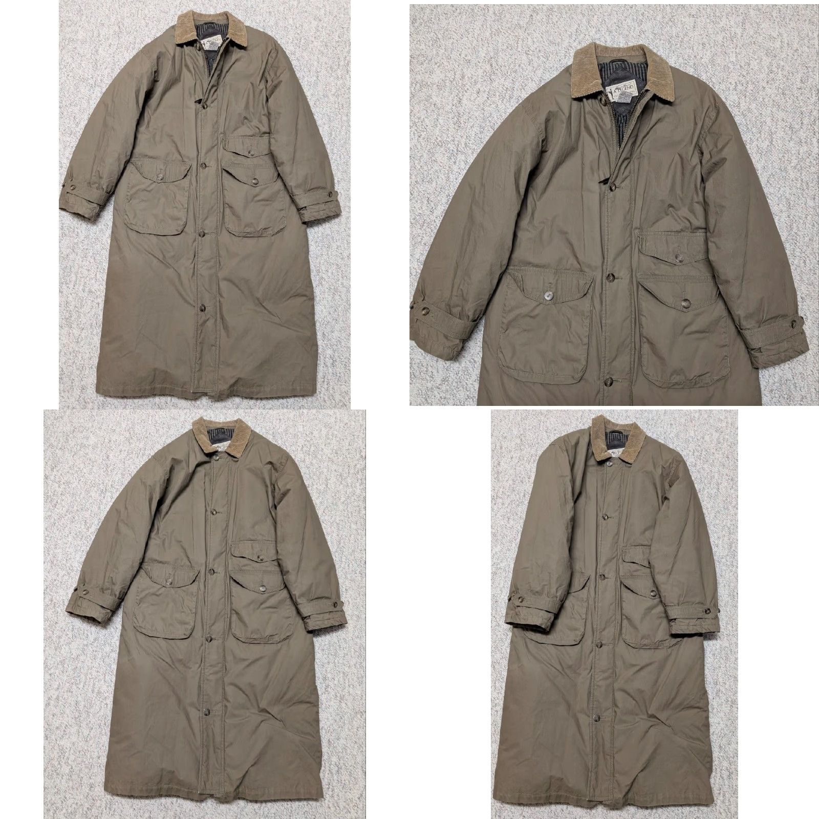 Eddie Bauer VINTAGE Eddie Bauer Coat Goose Down Trench Brown M Men Long Brown Goose Down Cotton Shell Down Coat Mens N/A Size US M / EU 48-50 / 2 - 8 Thumbnail