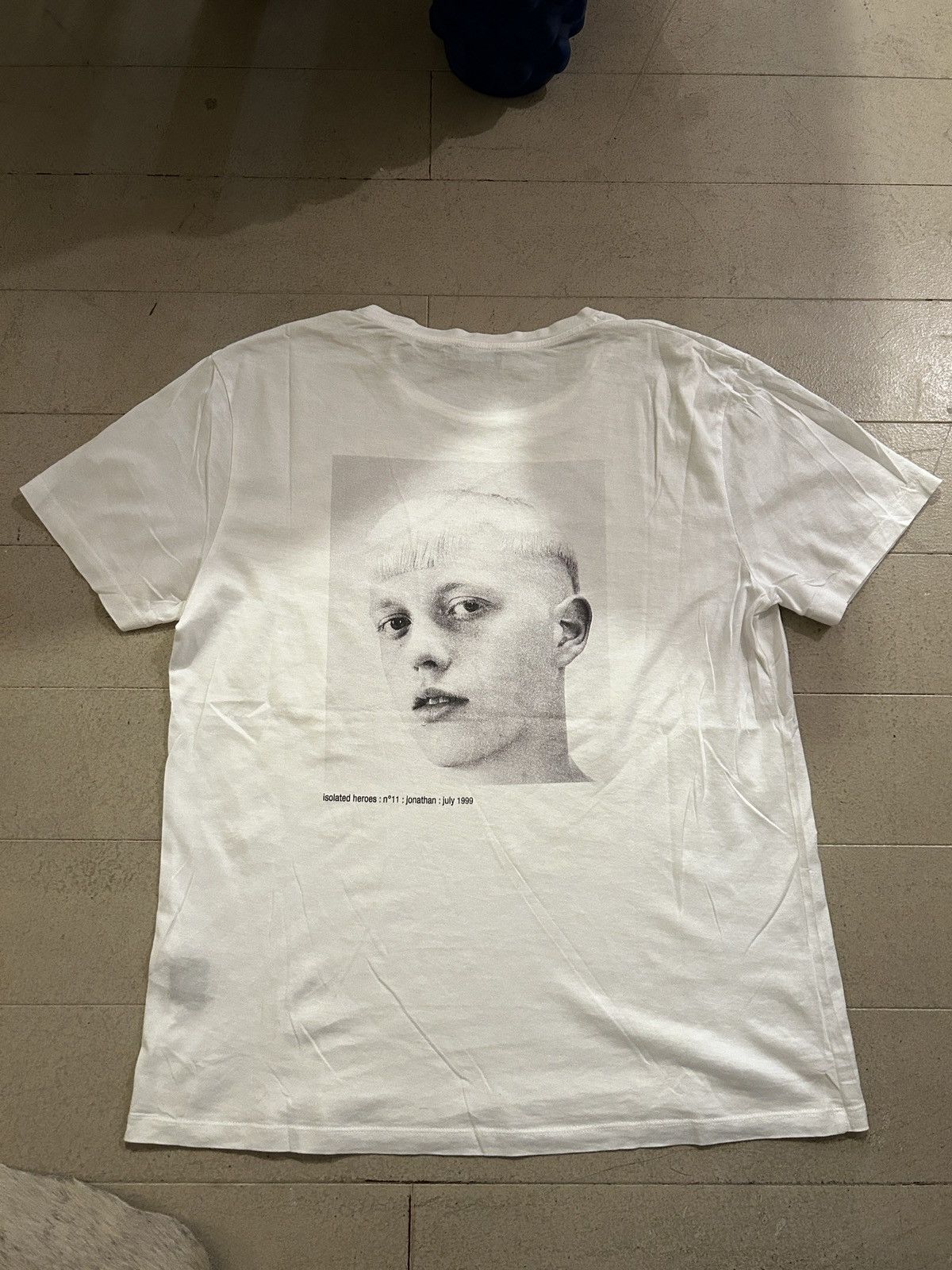 Raf Simons Raf Simons SS16 ‘Isolated Heroes’ White T-Shirt Size US L / EU 52-54 / 3 - 3 Thumbnail