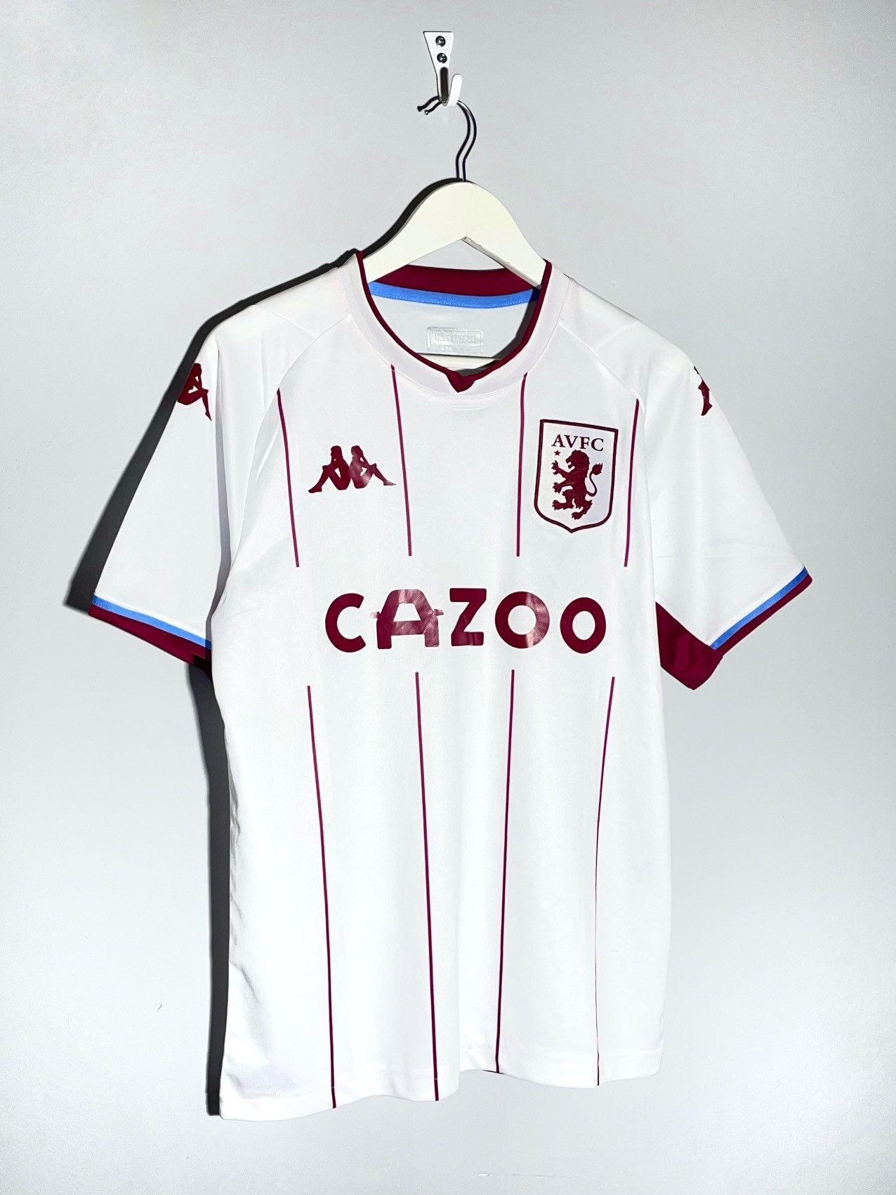 Kappa Aston Villa Kappa 2021/22 Away Y2k Streetwear Football Shirt Size US S / EU 44-46 / 1 - 2 Thumbnail