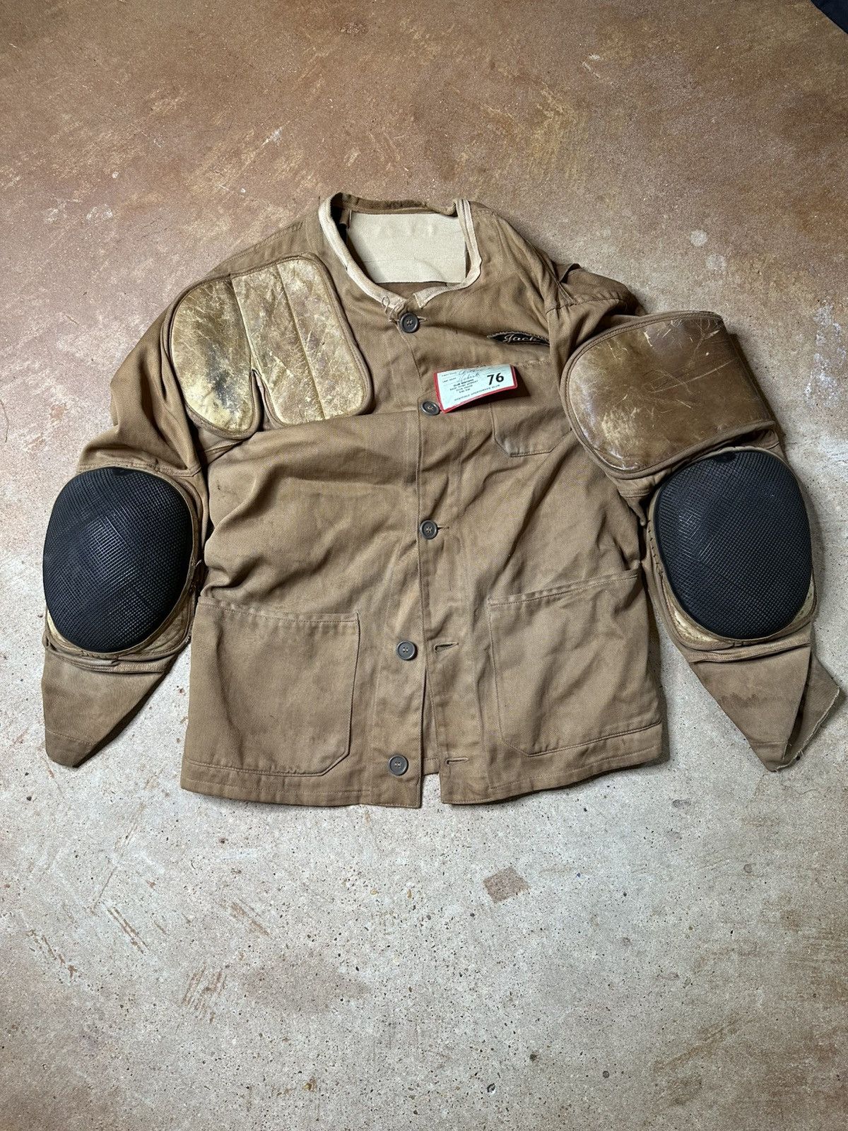 Vintage 1950s Shooting Jacket with Patches Size US L / EU 52-54 / 3 - 1 Thumbnail
