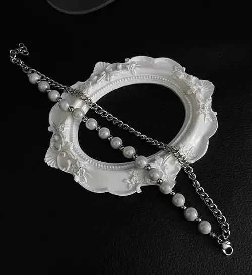 Other Retro reflective pearl silver bracelet Size ONE SIZE - 3 Thumbnail