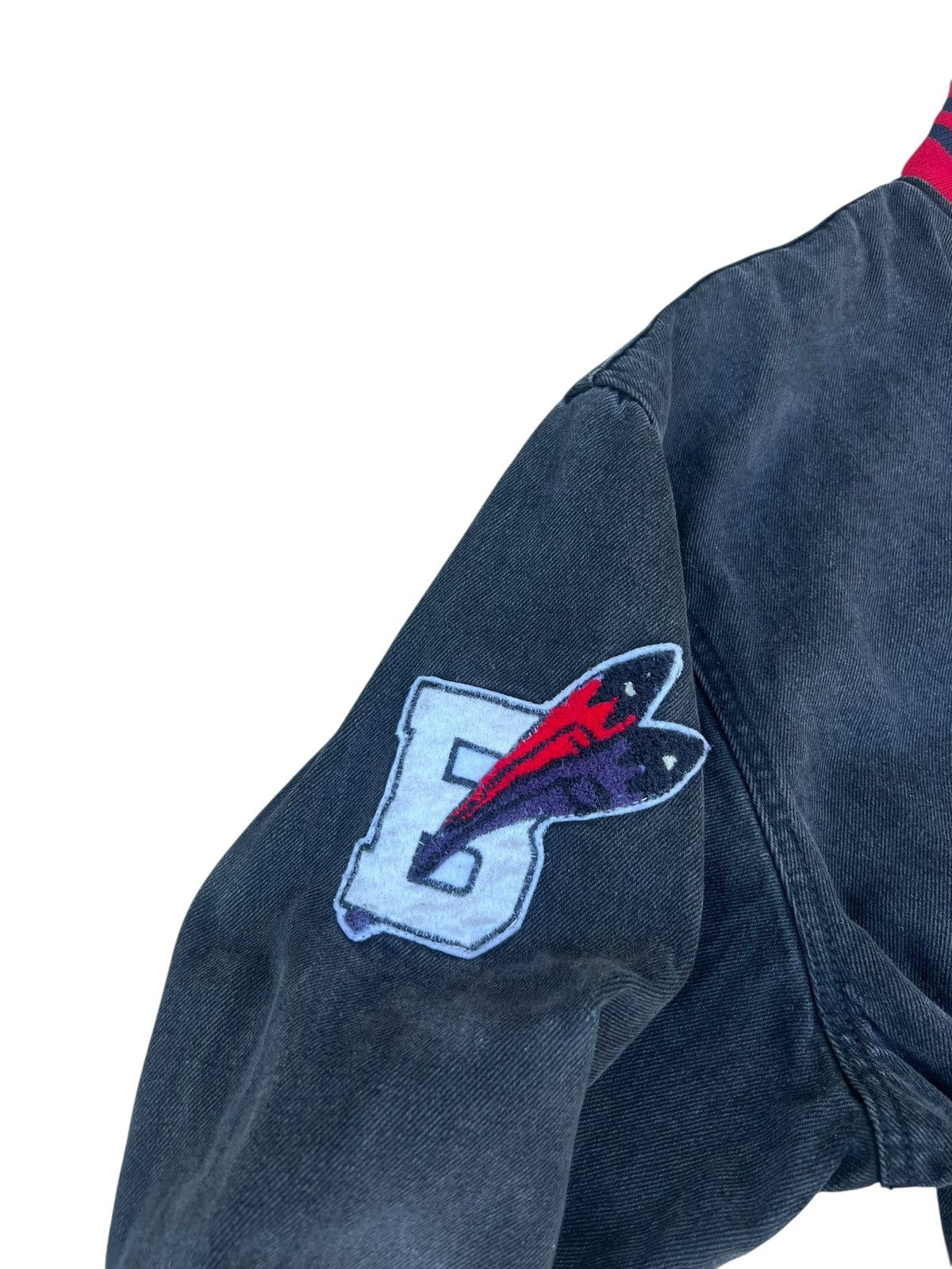 Bugle Boy 80s 90s Bugle Boy Four Play Patina Denim Jacket Bomber Size US XL / EU 56 / 4 - 8 Thumbnail