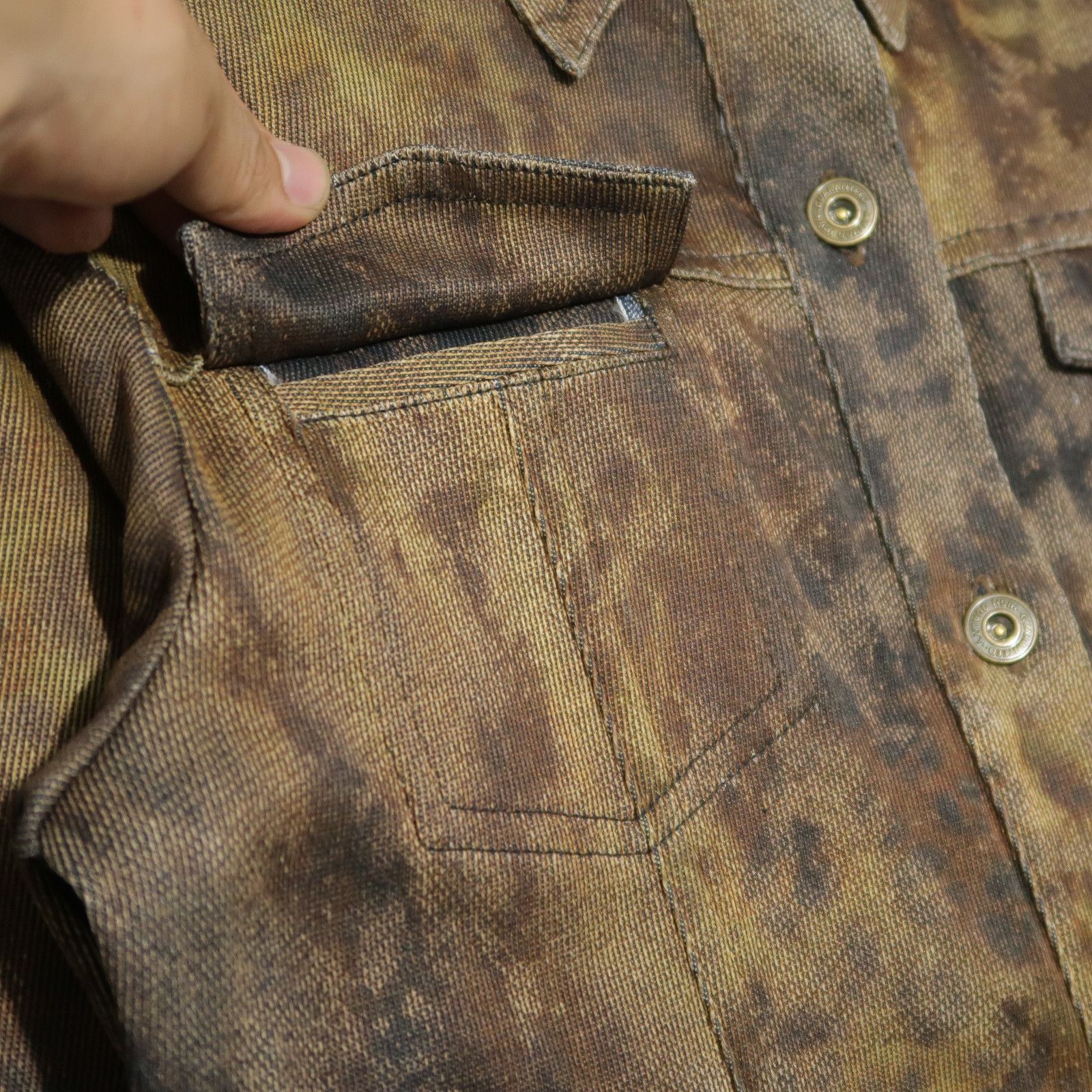 GOA 90s G.O.A. Psychedelic Snake Print Boxy Jacket Y2K Size US S / EU 44-46 / 1 - 6 Thumbnail