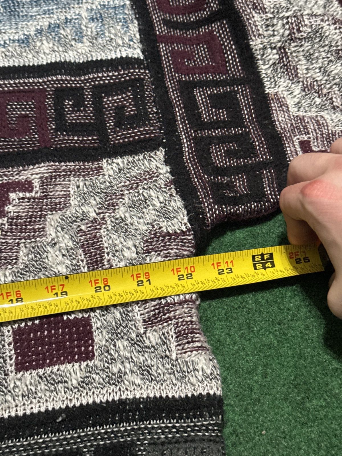 City Streets Vintage City Streets Retro 90s Geometric Lrg Knit Sweater Size US L / EU 52-54 / 3 - 5 Thumbnail