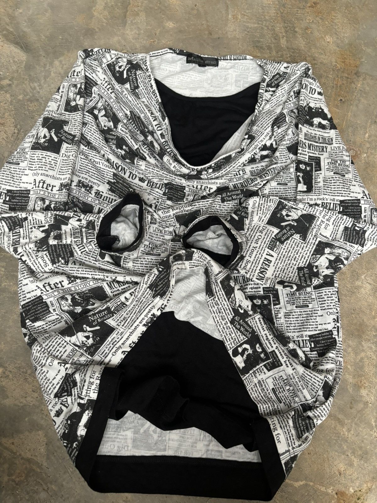 Hysteric Glamour Y2k Double Layer Defectibe Struct Ifsixwasnine Punk Style Size US L / EU 52-54 / 3 - 4 Thumbnail