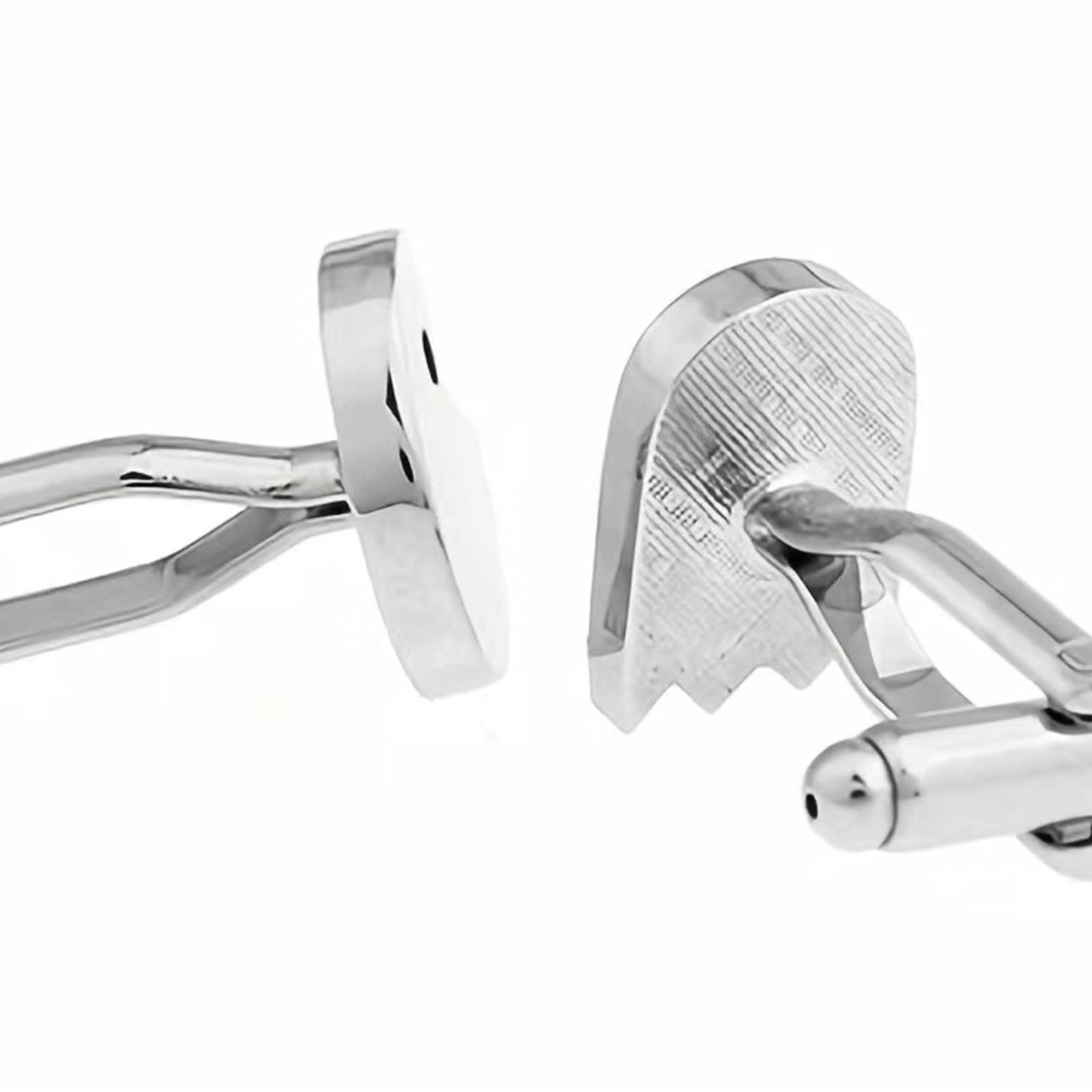 Jewelry Men’s Pac Man & ghost 80s video game novelty cuff link Size ONE SIZE - 3 Thumbnail