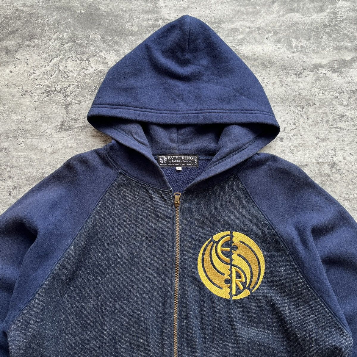 Evisu RARE 🔥 Evisu Yamane Daicock Zip Hoodie Size US L / EU 52-54 / 3 - 6 Thumbnail