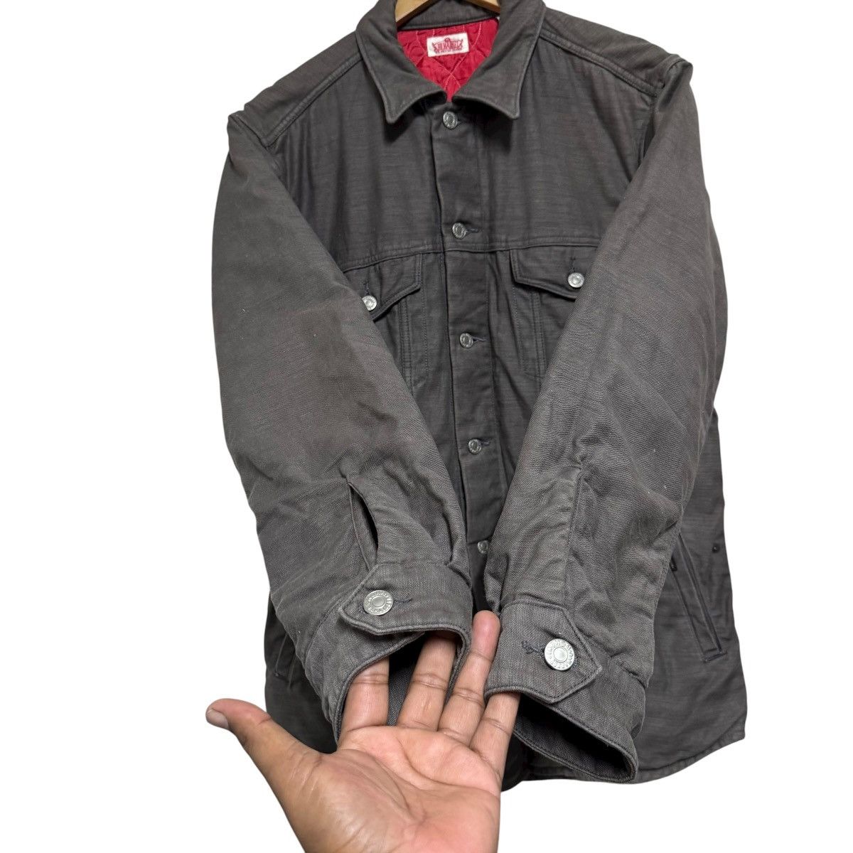 HOLLYWOOD RANCH MARKET Hollywood Ranch Market Quilted Lined Work Jacket Size US L / EU 52-54 / 3 - 19 Thumbnail