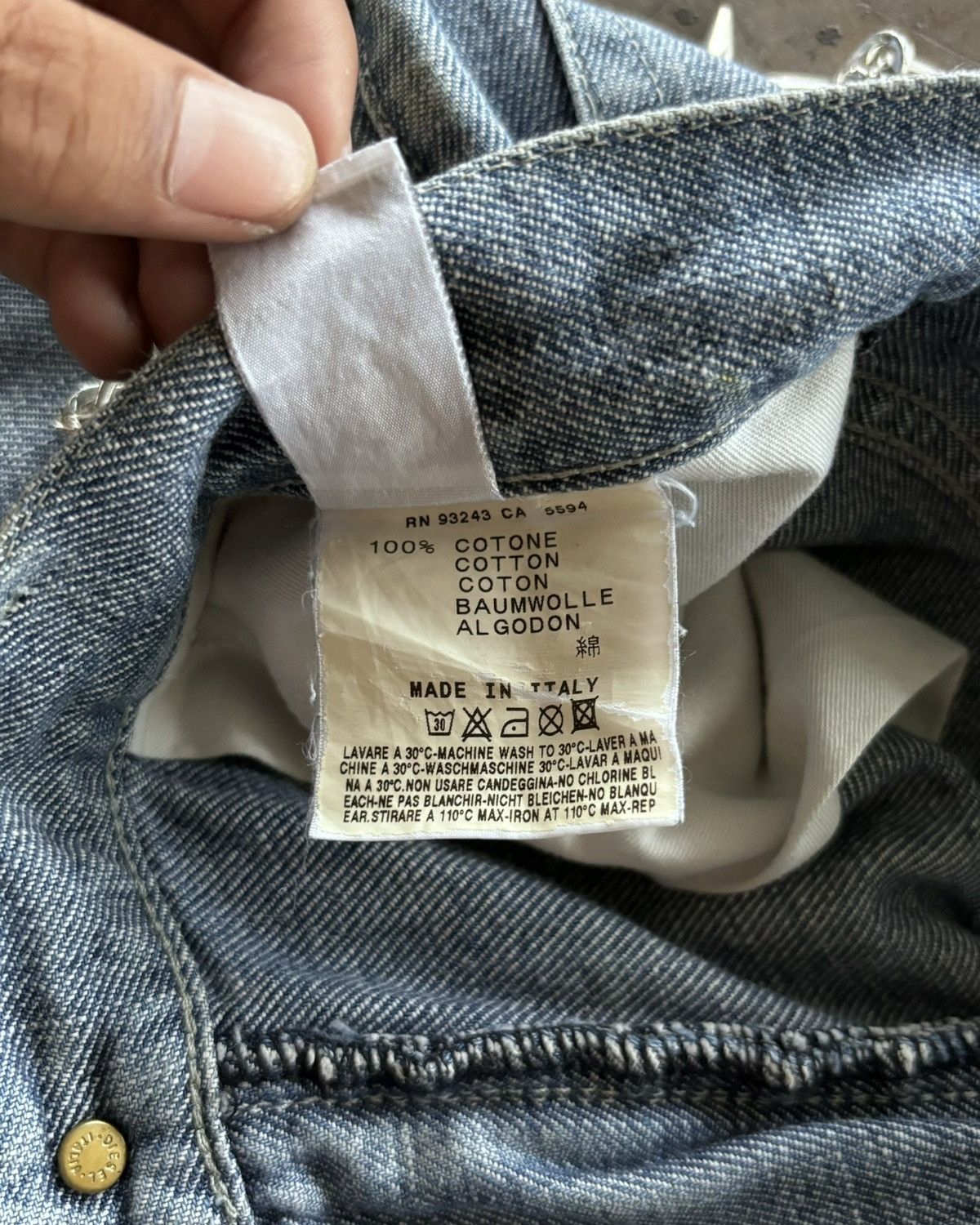 Diesel Diesel Flared Denim Jeans Made In Italy Size US 30 / EU 46 - 6 Thumbnail