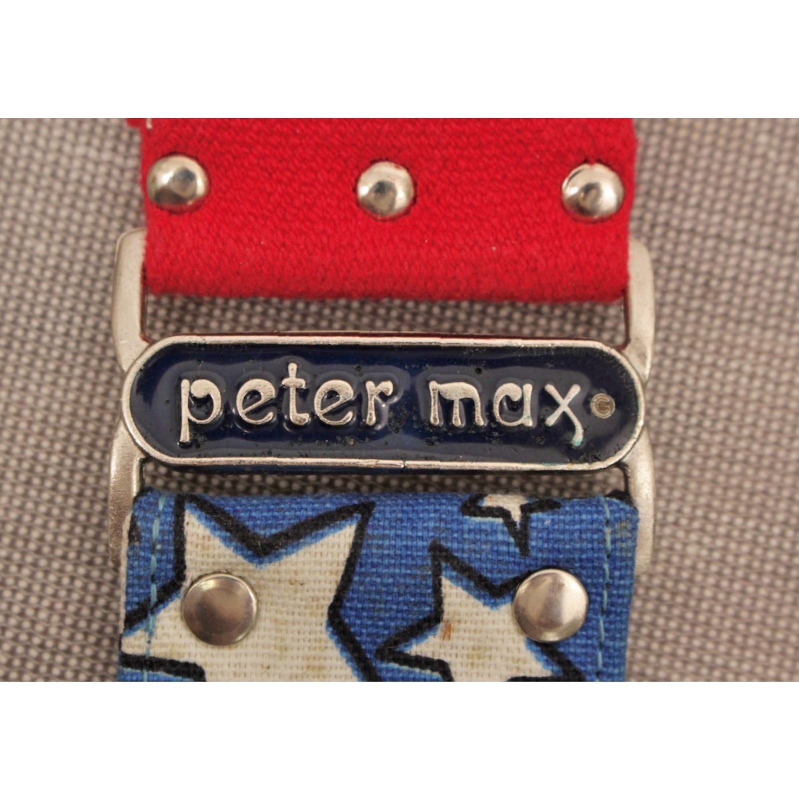 Vintage VINTAGE Peter Max Belt Shirt? 70s Men’s VTG 70s White Red & Blue Star Canterbury Cotton 1970s Hippy Mens Size ONE SIZE - 5 Thumbnail