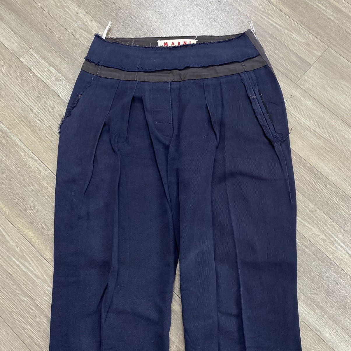 Marni Vintage Marni Trouser Pants Luxury Italian Designer Size US 26 / EU 42 - 2 Thumbnail