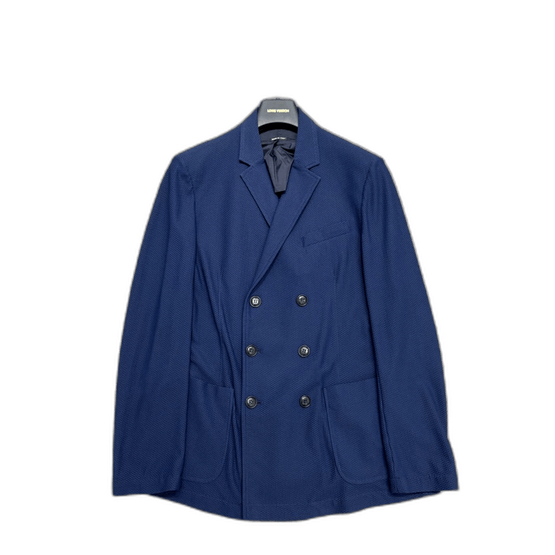 Emporio Armani Giorgio Armani Blue Suit Jacket Size 52-yf Size US L / EU 52-54 / 3 - 1 Thumbnail