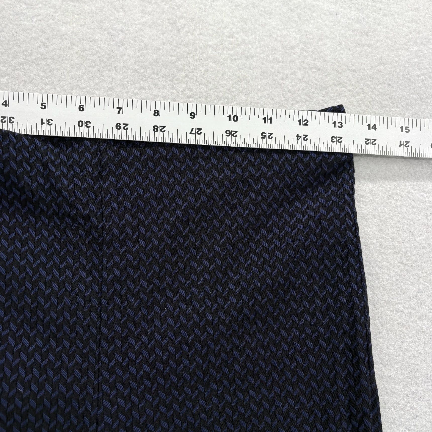 Joseph Ribkoff Joseph Ribkoff Pants Womens 6 Black Blue Geometric Pull On Ankle Stretch Career Size 28" / US 6 / IT 42 - 5 Thumbnail