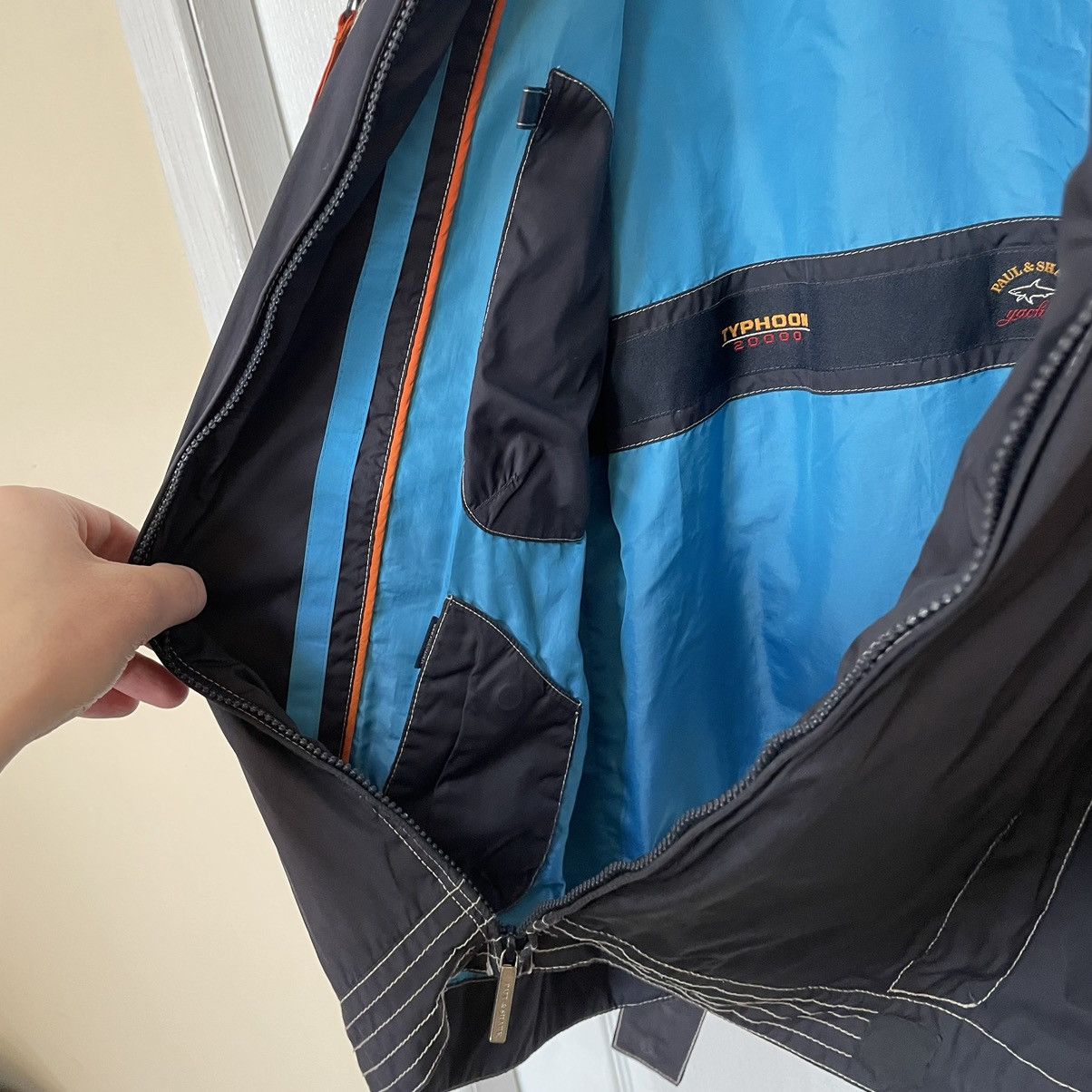 Paul & Shark × Vintage Paul Shark Yachting Typhoon 20000 WaterShed jacket bomber Size US XL / EU 56 / 4 - 8 Thumbnail