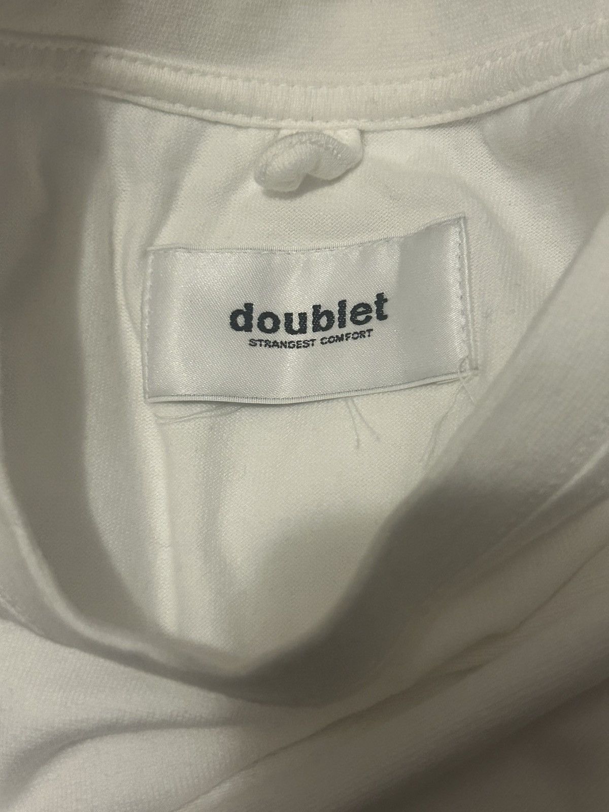 Doublet Doublet Airbrush Fringe Embroidery Tee Shirt Size US M / EU 48-50 / 2 - 3 Thumbnail